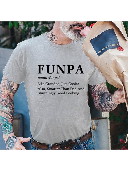 

Grandpa Father Day Gift, Grandpa Gift, Funny Grandpa Shirt, gift for grandpa, Funpa Shirt, Shirt for Grandpa, New Grandpa Grandfather, Light gray, T-shirts