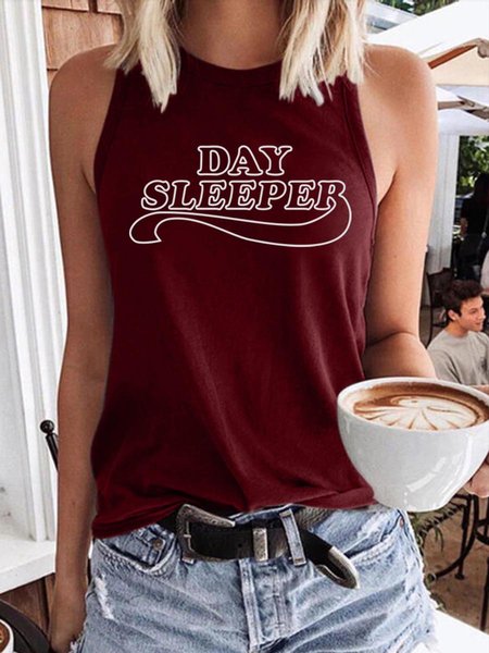 

Day Sleeper Women Tank, Wine red, Tank Tops