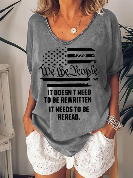 

It Doesn't Need To Be Rewritten Women's T-Shirt, Grey, T-shirts