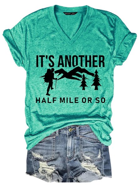 

It's Another Half Mile Or So Women Tee, Grass green, T-shirts