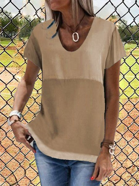 

Crew Neck Holiday Tops, Khaki, Tops