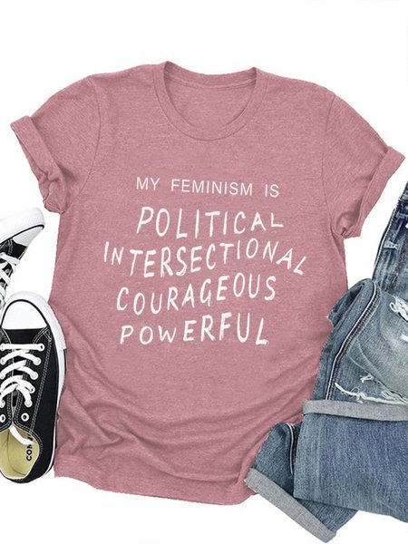

My Feminism Women T-shirt, Brick red, T-shirts