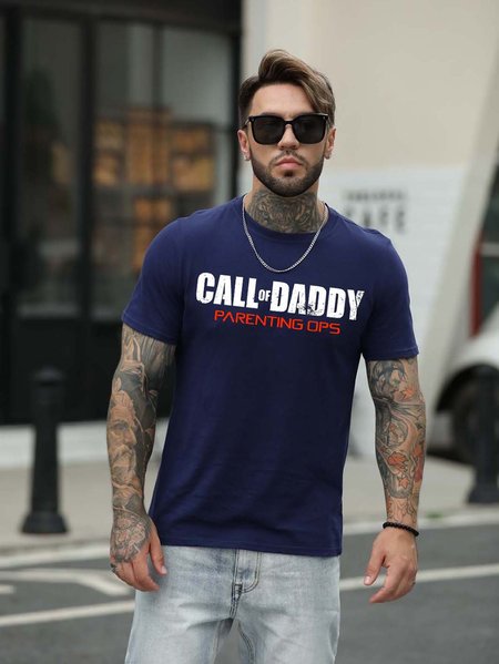 

Call Of Duty Daddy Fathers Day Shirt, Deep blue, T-shirts