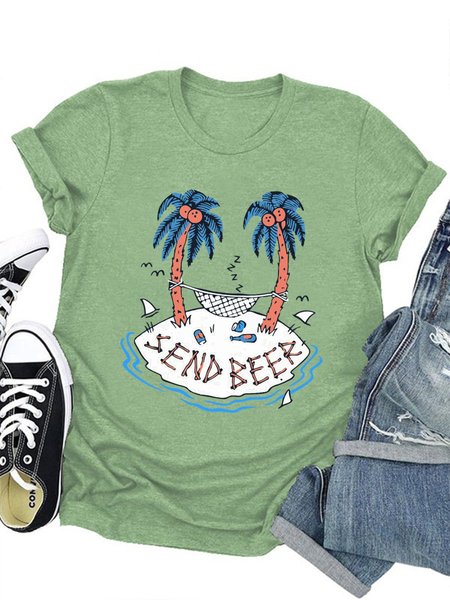 

Send Beer Women T-Shirt, Army green, T-shirts
