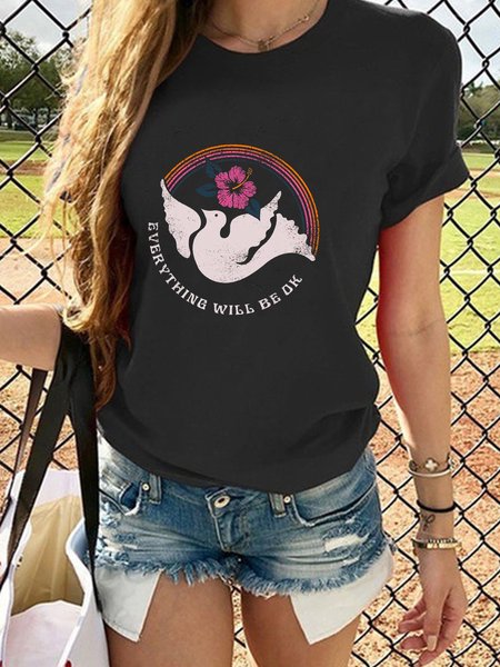 

Everything will be ok SHIRT, Black, T-shirts