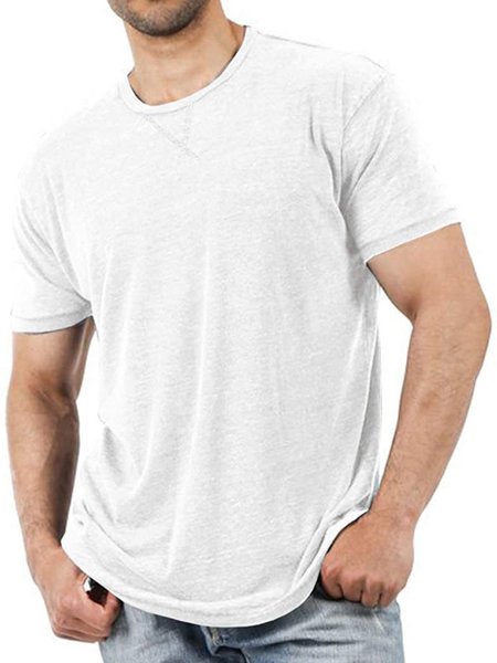 

Casual Shirts & Tops, White, Men's t-shirts