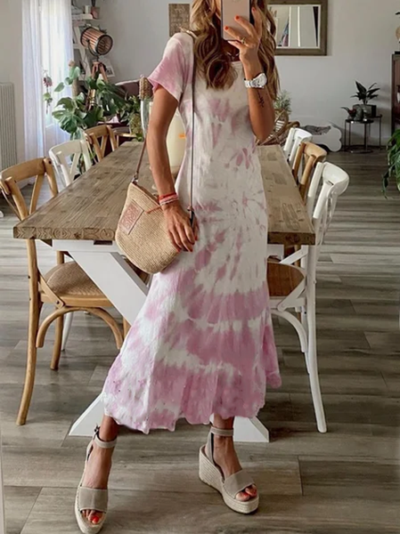 

Gonna Casuale Cotone, Rosa, Maxi Dresses