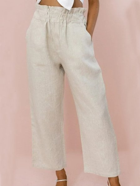 Cotone Pantaloni, Albicocca, Bottoms