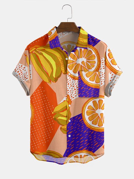 

Fruit Casual Shirts & Tops, Color, Men's shirts