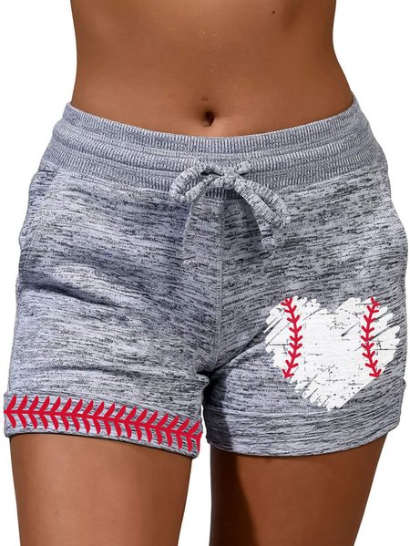 

Casual daily shorts, Light gray, Shorts