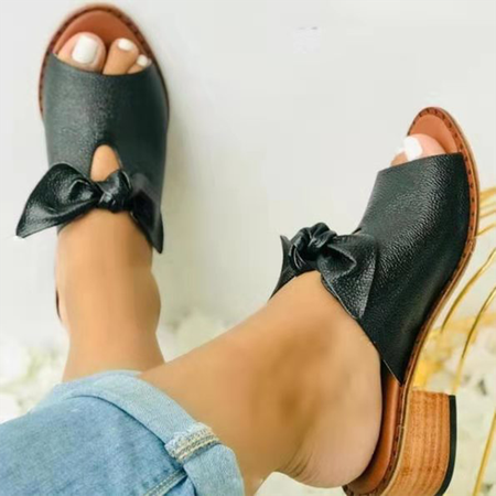 

Bloccare Tacco Sandali, Nero, Sandals