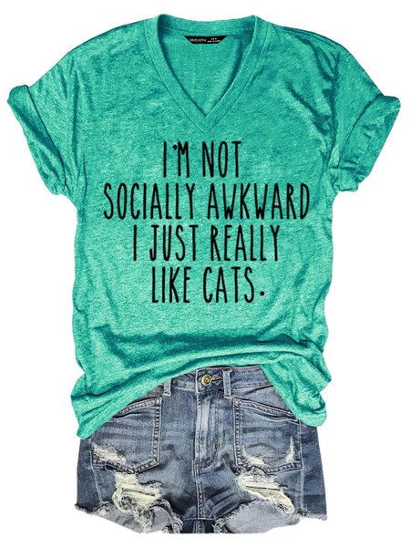 

I'M Not Socially Awkward Women's T-Shirt, Grass green, T-shirts