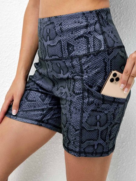 

Base Allungare Pantaloncini Yoga Gli sport Girovita Allungare Tempo libero Pantaloncini, Grigio, Shorts