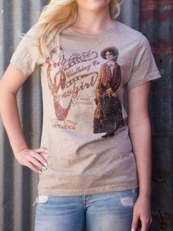 

Short Sleeve Crew Neck Cotton-Blend Shirts & Tops, Khaki, T-shirts