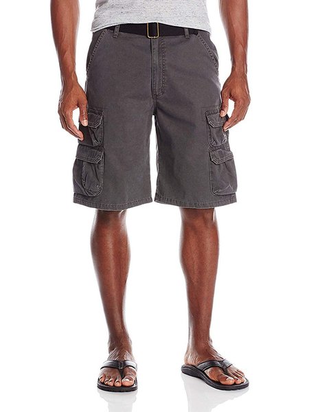 

Men’s Premium Twill Cargo Short, Deep gray, Men's shorts