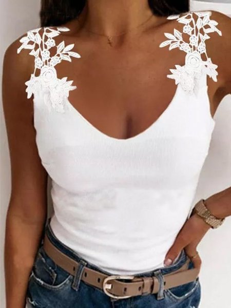 

Casual Short Sleeve Shirts & Tops, White, Tops