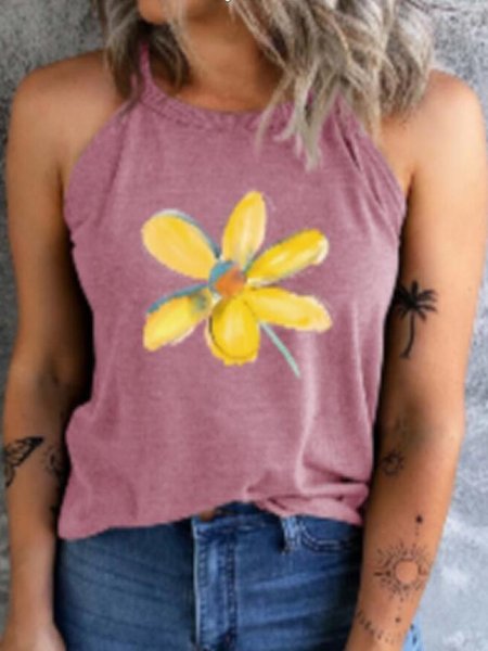 

Floral Tops, Pink, Tanks & Camis