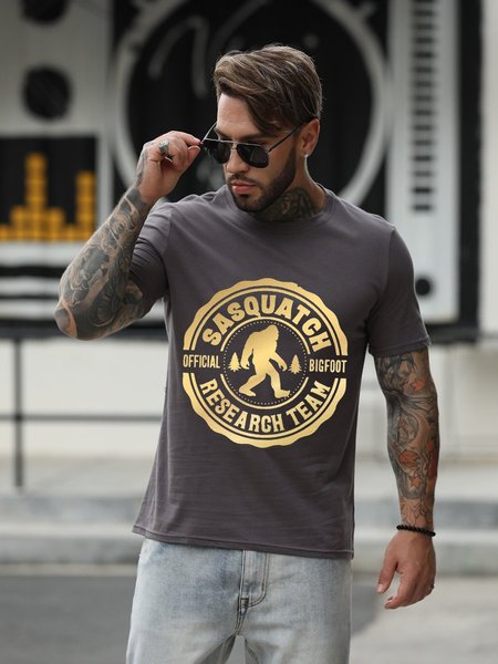 

Official Bigfoot Men Tee, Deep gray, T-shirts