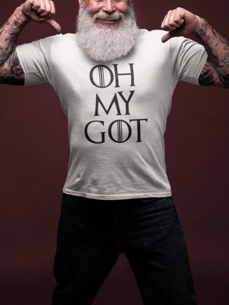 

Casual T-shirt, White, T-Shirts