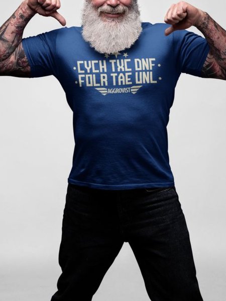 

Casual Cotton-Blend Shirts & Tops, Blue, Men's t-shirts