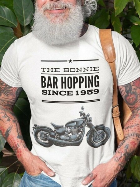 

Cotton-Blend T-shirt, White, T-Shirts