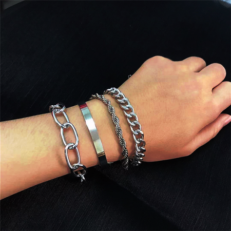 

Vintage Bracelet, Silver, Bracelets