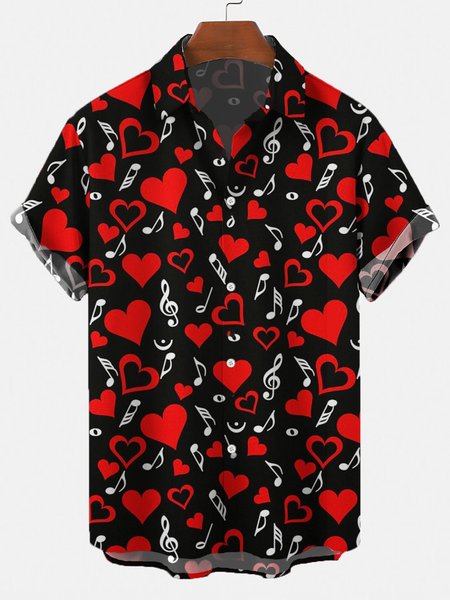 

Printed Vintage Shirts & Tops, Black, Men's shirts