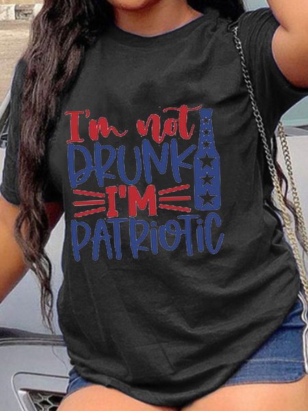 

I ' M Not Drunk Women Tee, Black, T-shirts