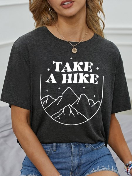 

Take A Hike Tshirt, Black, T-shirts