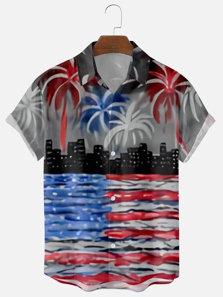 

Men's comfortable and fashionable shirts, Color, Men's Floral shirt