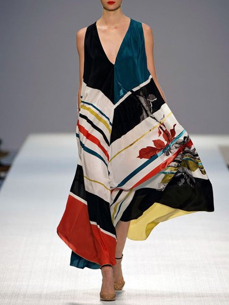 

Casuale A-line strisce Abito, Come immagine, Dresses