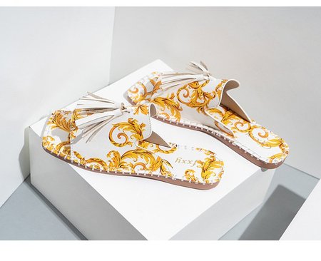 

Flat Heel Casual Sandals, White, Women Shoes>>Women's Shoes>>Women sandals Slippers