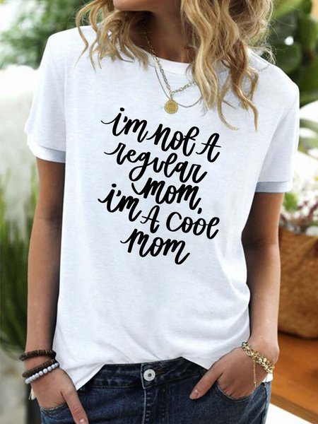 

I'm A Cool Mom T-shirt, White, T-shirts