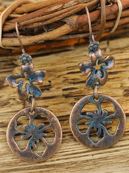 

Casual Earrings, Flower, Earrings