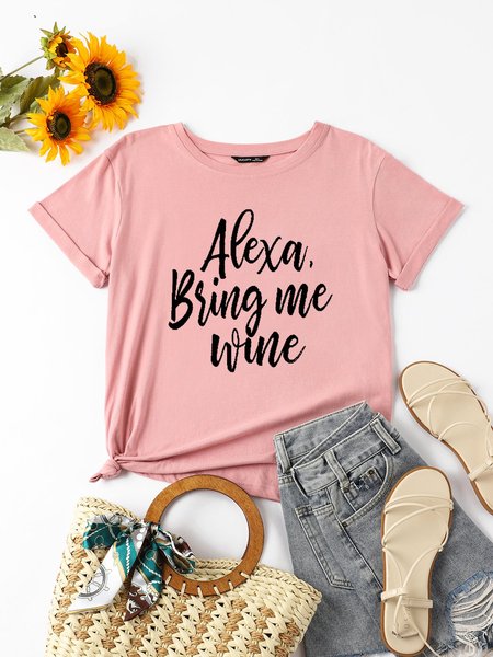 

Bring Me Wine Women's T-Shirt, Brick red, T-shirts