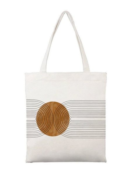 

Casual Shoulder Bag, Yellow-white, Bags