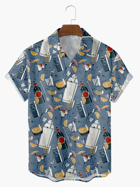 

Casual Shirts & Tops, Blue, Men's shirts