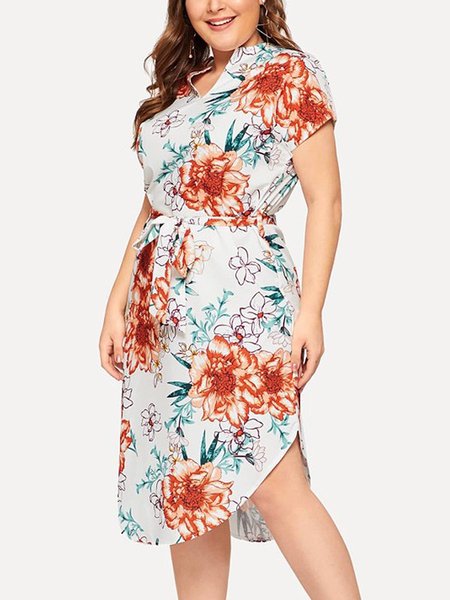 

Stand Collar Holiday Floral Dresses, Flower, Floral Dresses