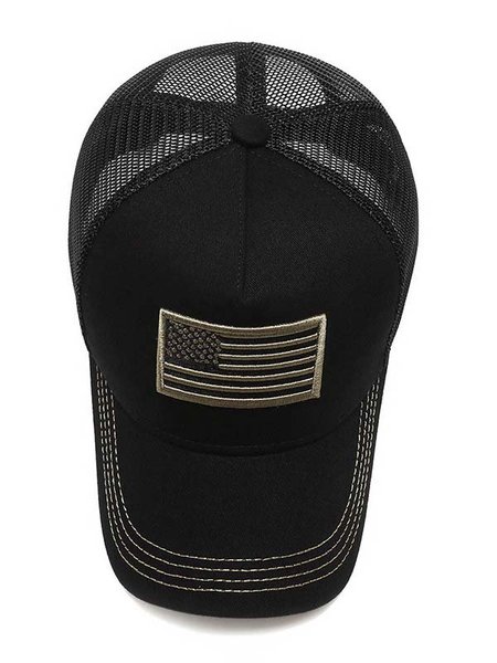 

Men's Sunscreen Sun Visor Baseball Cap, Black, Hats