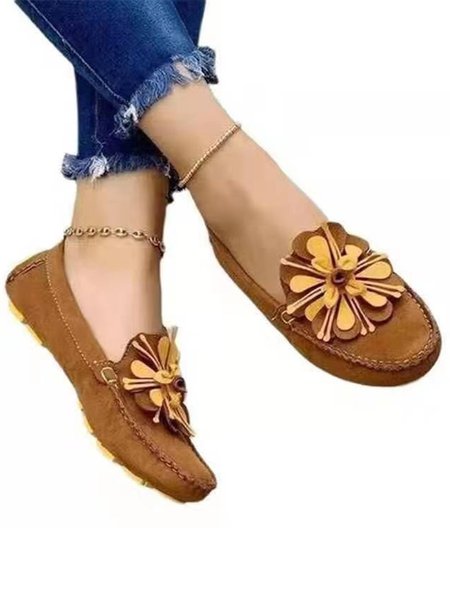 

Flat Heel Flats, Brown, Flats & Loafers