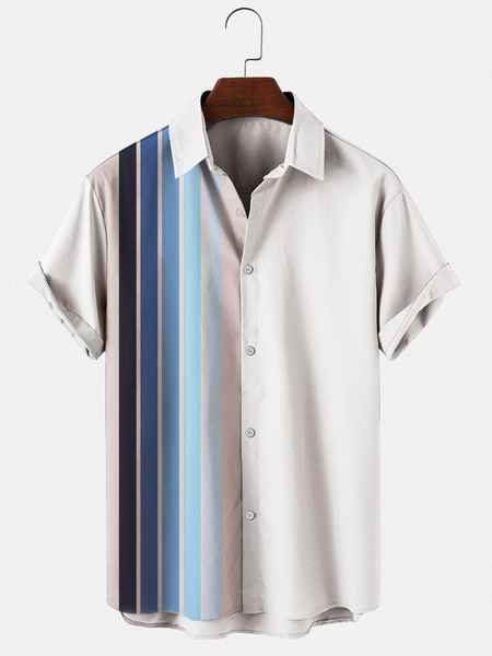 

Casual Striped Shirts & Tops, Blue, Men's shirts