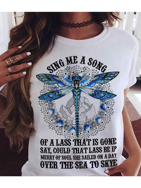 

Sing Me A Song Of A Lass That Is Gone Say Could That Lass Be I T Shirt, White, T-shirts