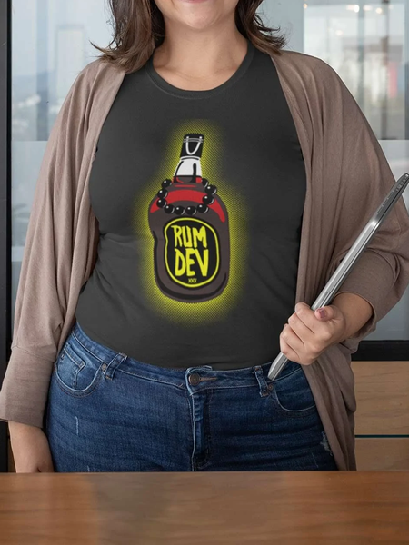 

Rumdev Desi Plus Size Tee, Black, Plus Size T-shirts