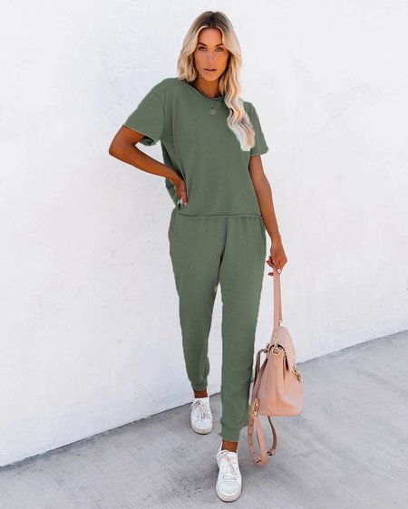 

Girocollo Patchwork Suits, Verde militare, Suit