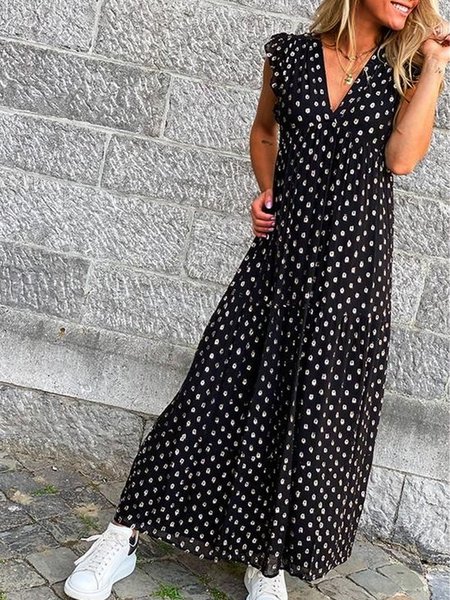 

Polka Dots Dresses, Black, Dresses