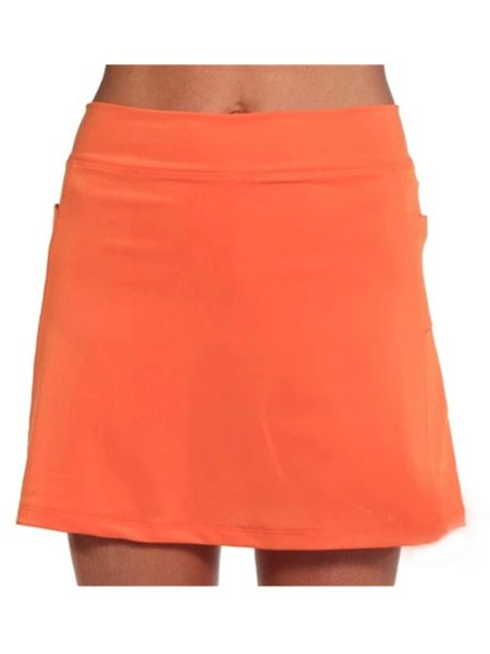 

Casual Solid Pocket Sport Sports shorts, Orange, Shorts