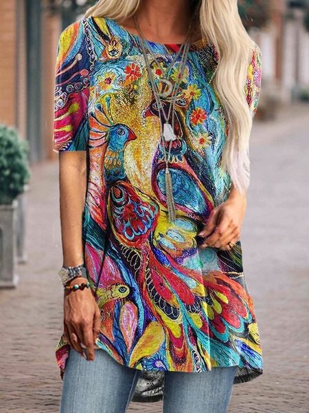 Casual Cotton Shirts & Tops, Color1, Tops