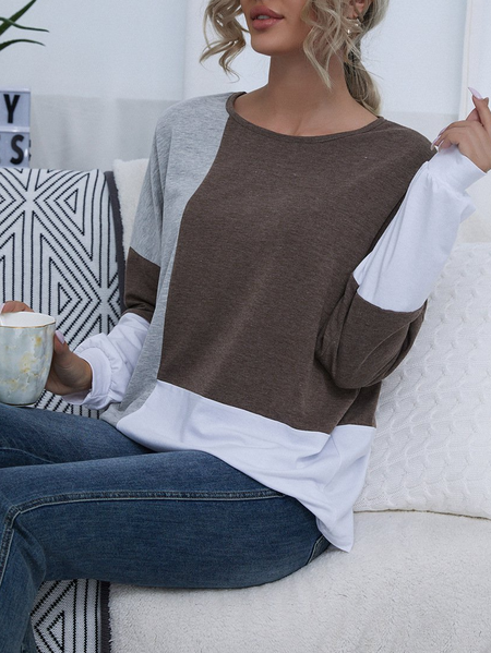 

Cotton Casual Long Sleeve Shirts & Tops, Khaki, T-Shirts