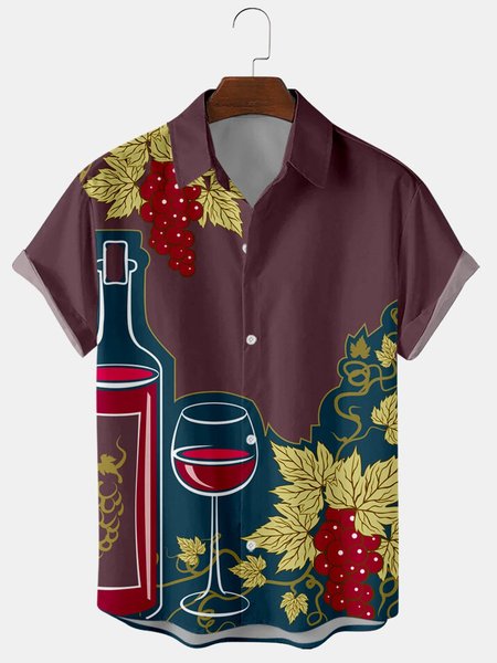 

Casual Shirts & Tops, Wine red, Shirts ＆ Blouse