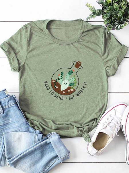 

Hard To Handle But Worth It Women T-Shirt, Army green, T-shirts